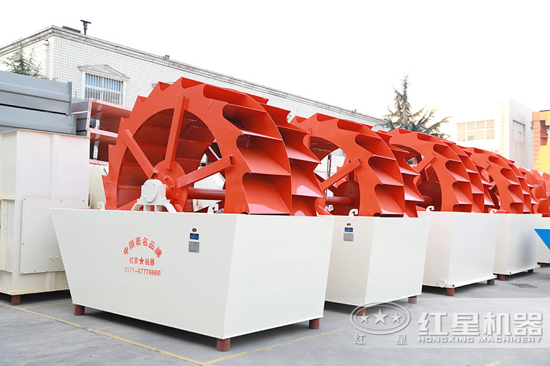 大型輪斗式洗砂機參數(shù)，工作視頻及廠家介紹